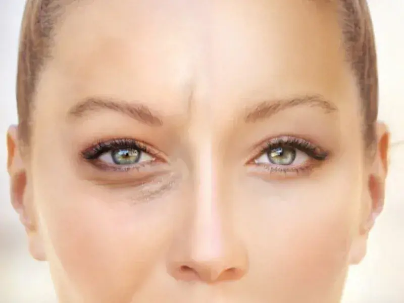 STIRN- UND SCHLÄFENAUFBAU MIT HYALURONSÄURE